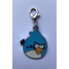 Klik-aan hanger Angry Birds blauw